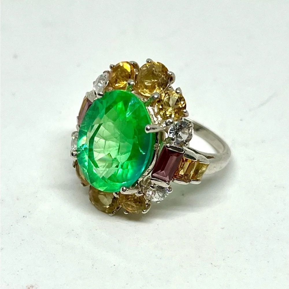925 Cocktail Ring, size 6.25